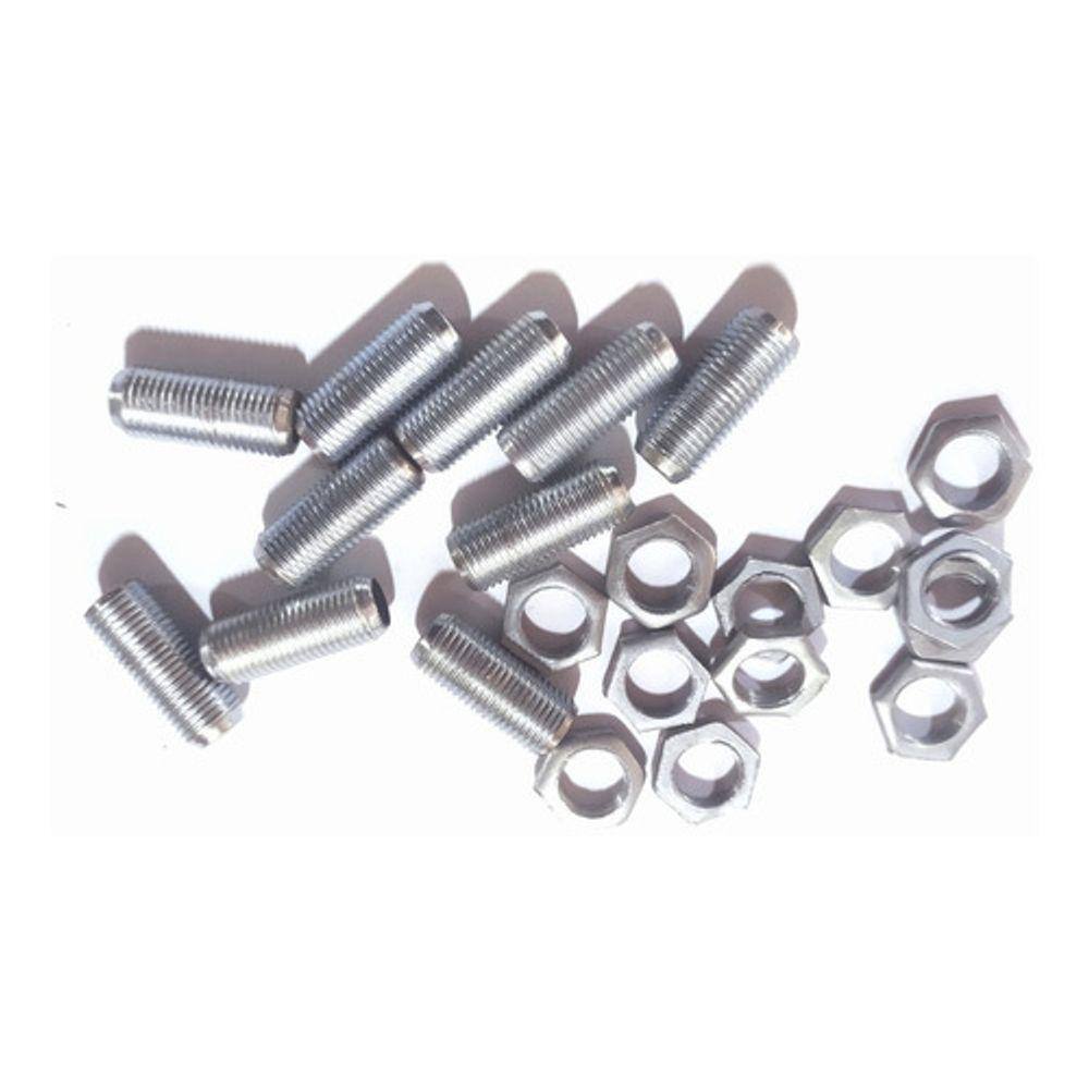 Kit 30x60- Especial 30 Niples/60 Porcas M10 P/lustres