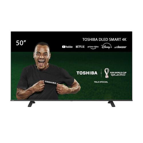 Smart TV DLED 50 4k Toshiba 50C350L VIDAA 3 HDMI 2 USB Wi-Fi - TB012M