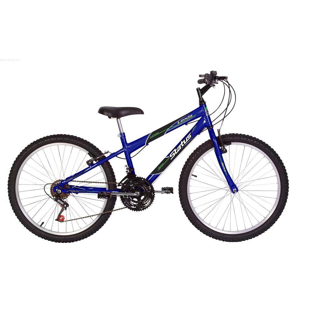 Bicicleta Aro 24 18 Marchas Status Lenda