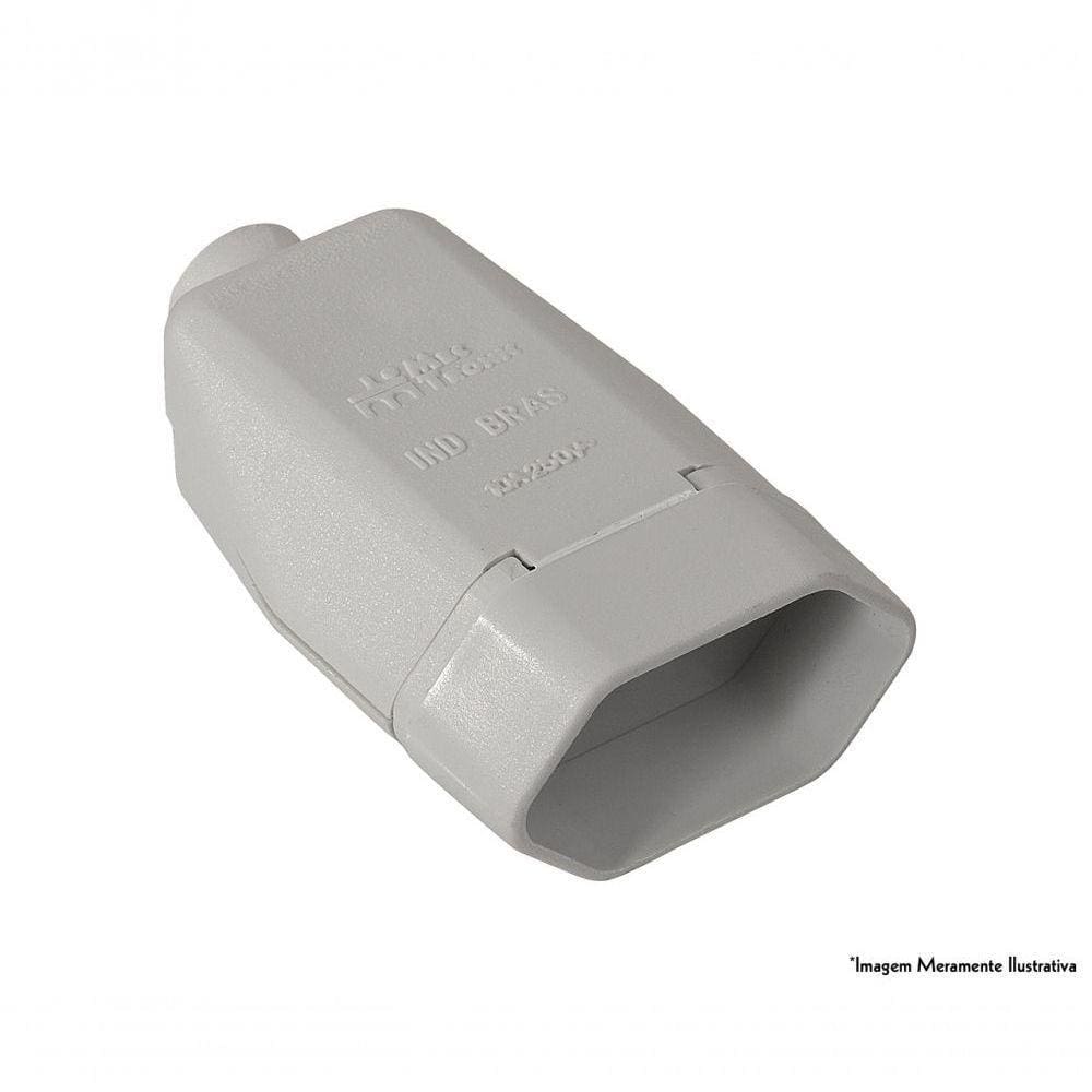 Plug Femea Prolong 2P+T 20A 250V Cz 39011 C/10Pcs