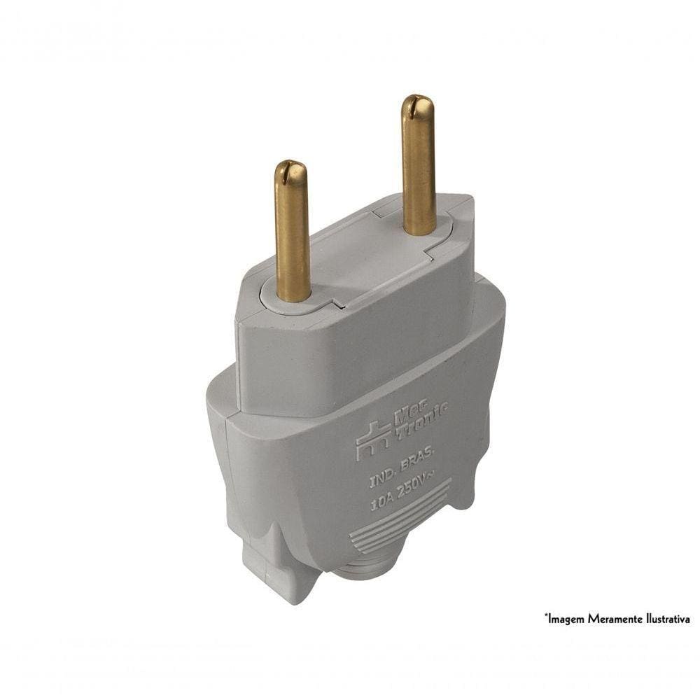 Plug 180 2P Cz 10A 250V 39215 C/10Pcs