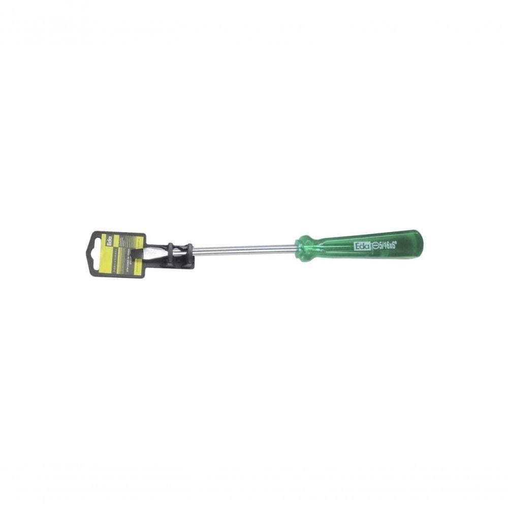 Chave Fenda P.magn Acetato Verde D 5/16equot;x 6equot;