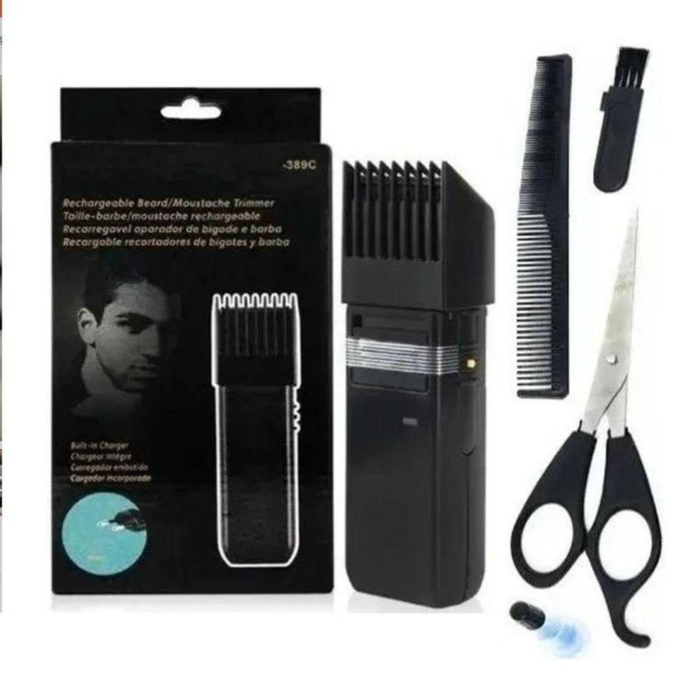 Maquina Aparador De Barba Cabelo Pelos E Axilas Depiladora