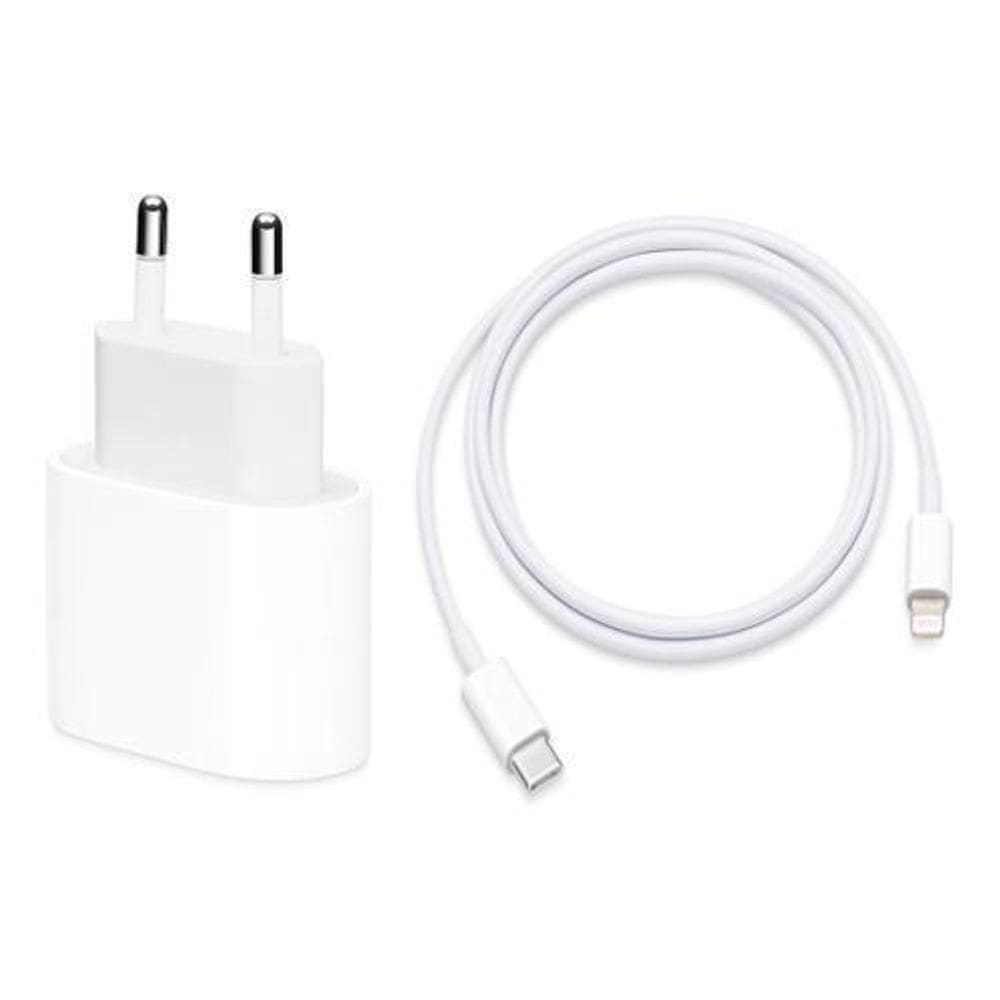 Carregador Tomada Fonte 25W + Cabo Ligthinig Usb-C Type C
