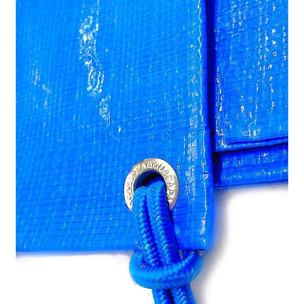 Capa Piscina 8,5X4,5 Térmica+Limpeza+Proteção Uv+Kit 8,5X4,5