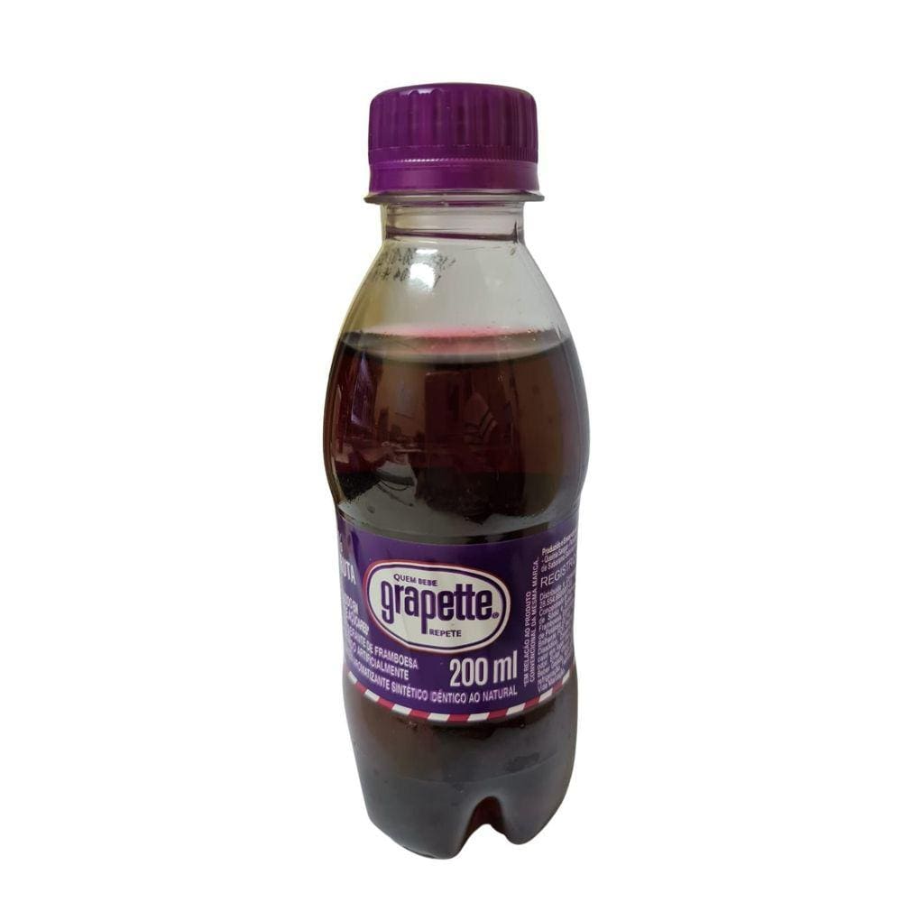 Mini Grapette Refrigerante 200Ml Framboesa 24Un- Festas