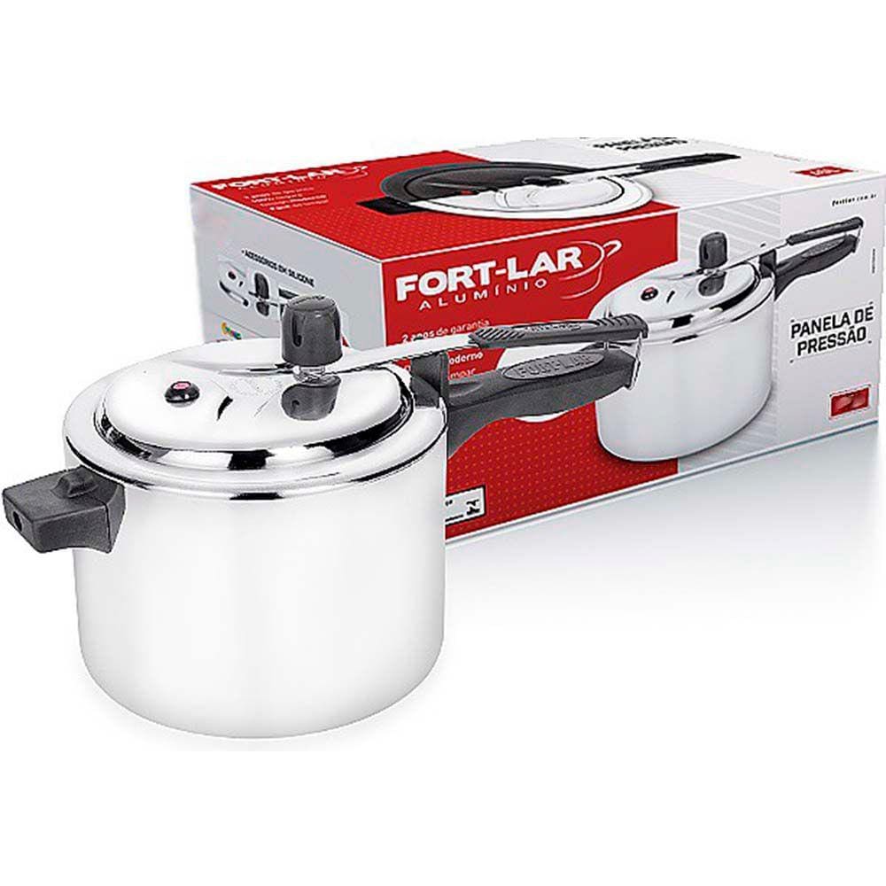 Panela de Pressão 4,5 Litros Polido Fort Lar