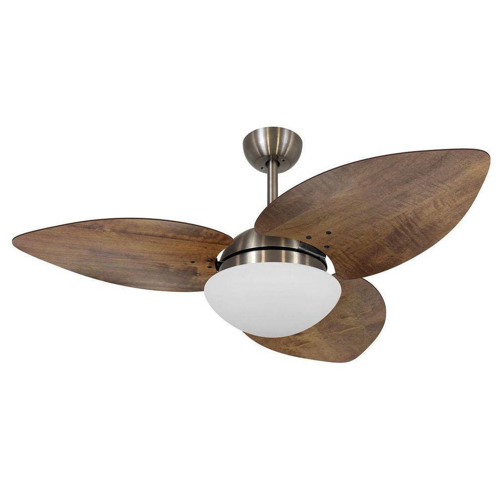Ventilador De Teto Vd42 Dunamis Bronze Rádica Imbuia 110V