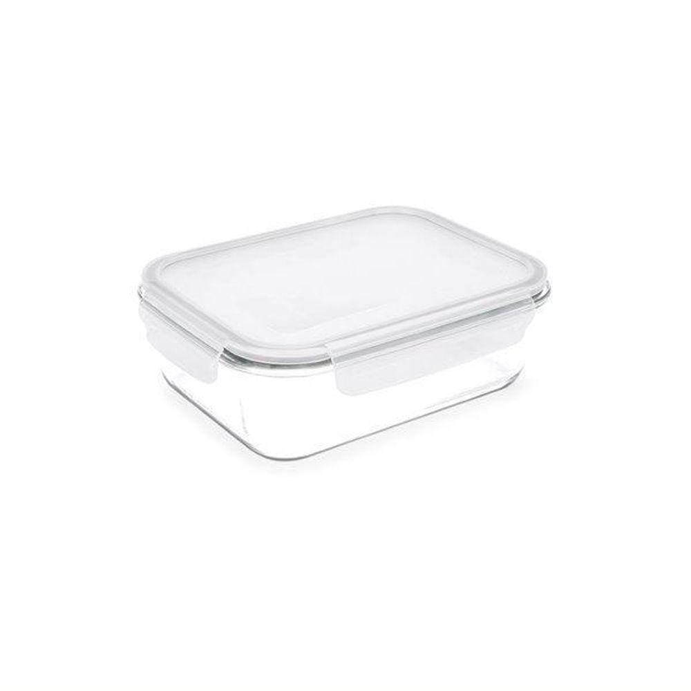 Pote Retangular Hermetico 1L 21X15X7Cm Lock&Stock Brinox