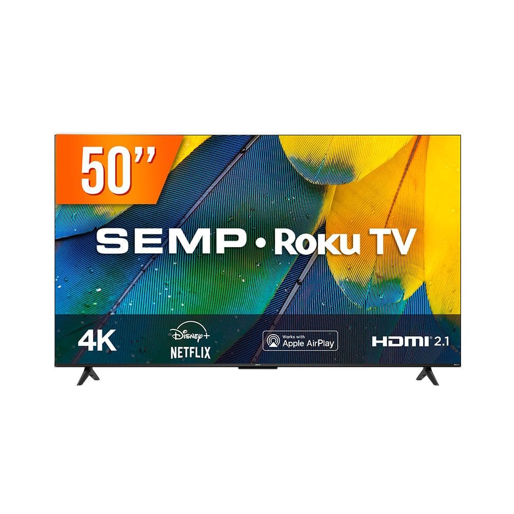 Smart TV Semp Roku Led 50 Rk8500 Extra smart-tv-semp-roku-led-50-rk8500-extra