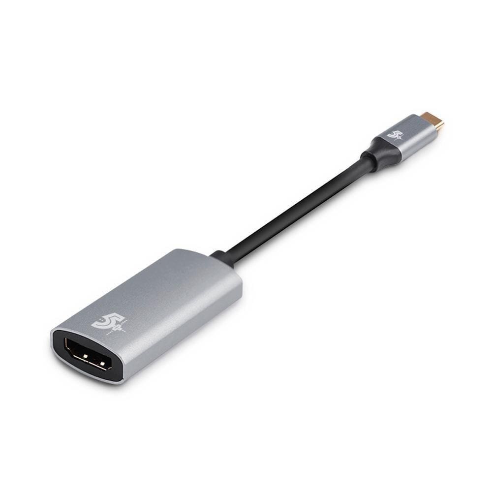 Cabo Adaptador Usb-C - Hdmi 2.0, 10Cm, Alumínio 018-7455 5+