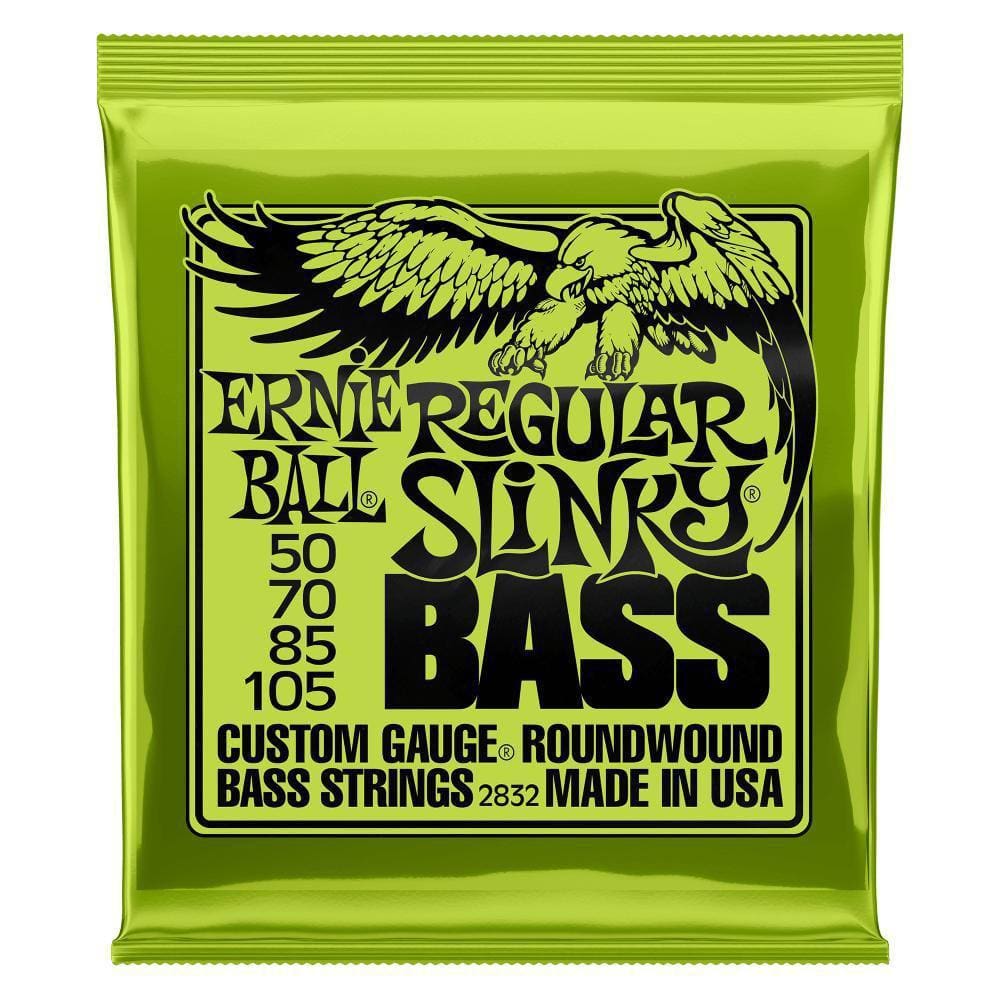 Encordoamento 050-105 Baixo 4 Cordas Regular Slinky Niquel
