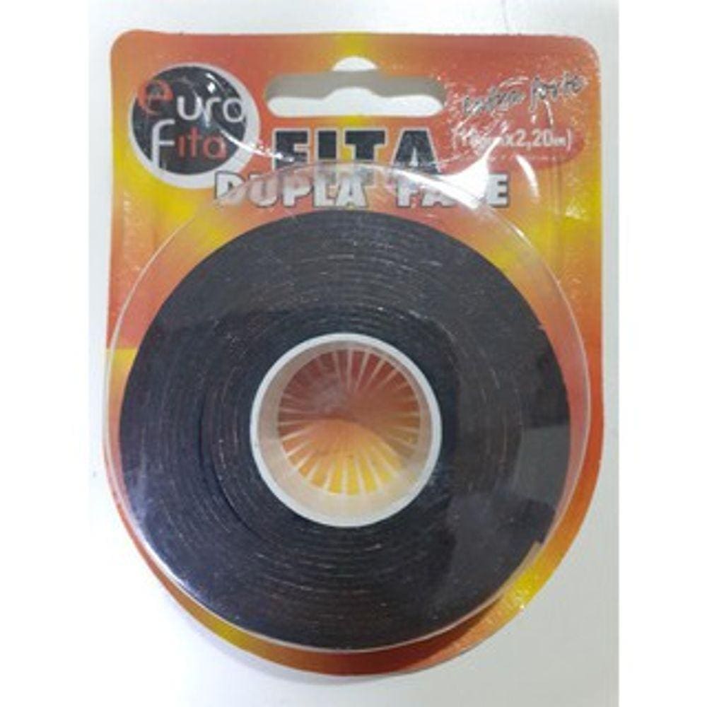 Fita Dupla Face Eurofita 18X2,20M Extra Forte