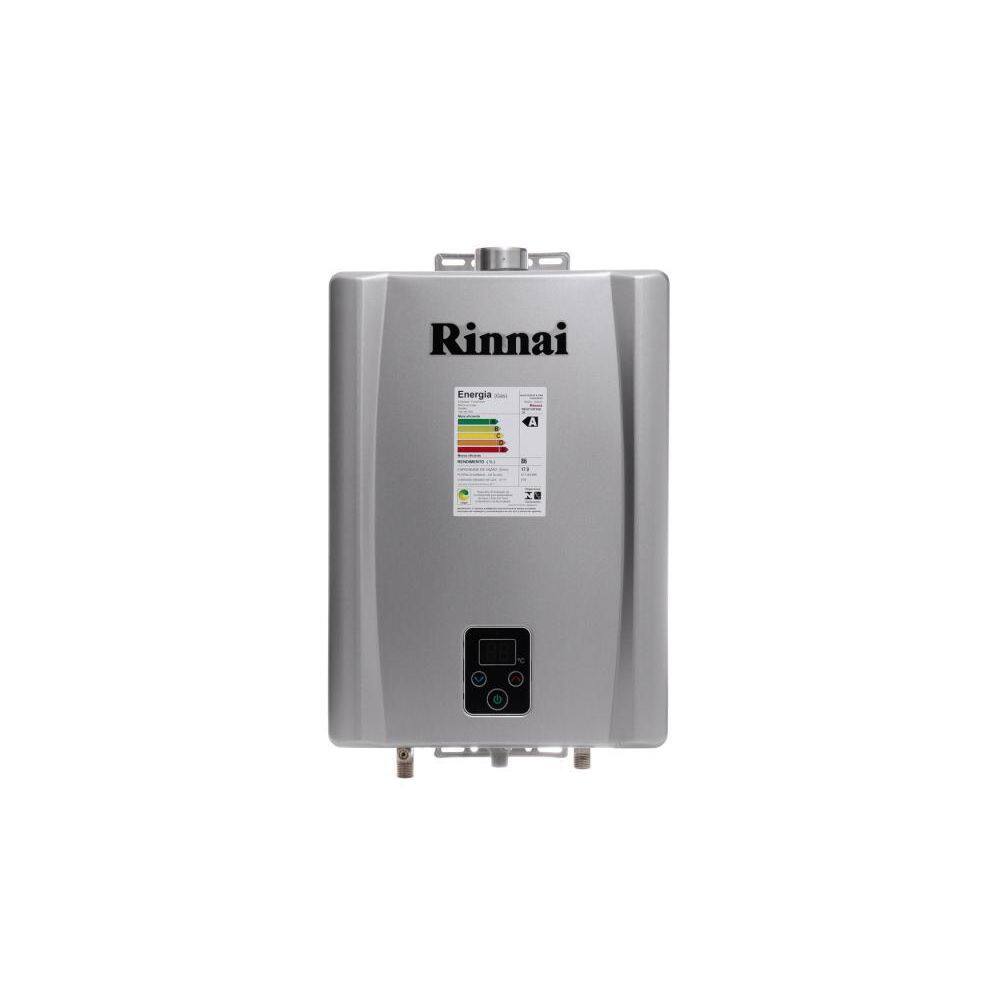 Aquecedor 17 Litros Rinnai E171 Prata Gn