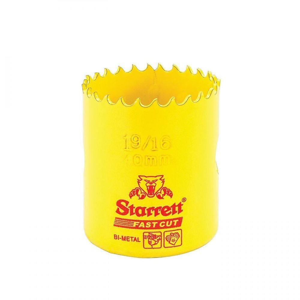 Serra Copo Starrett Bimetal 40Mm  Fast Cut 