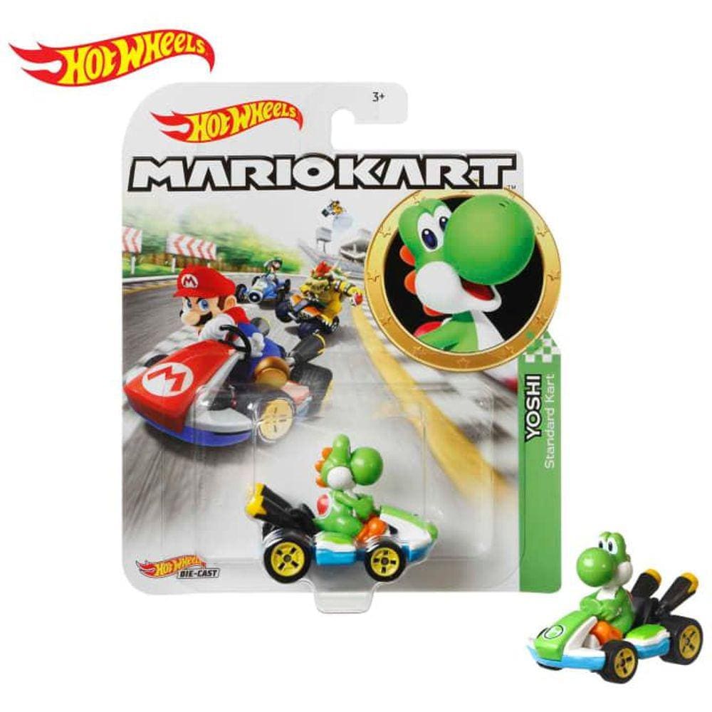 Hot Wheels Mini Veiculo Mario Kart Yoshi - Mattel