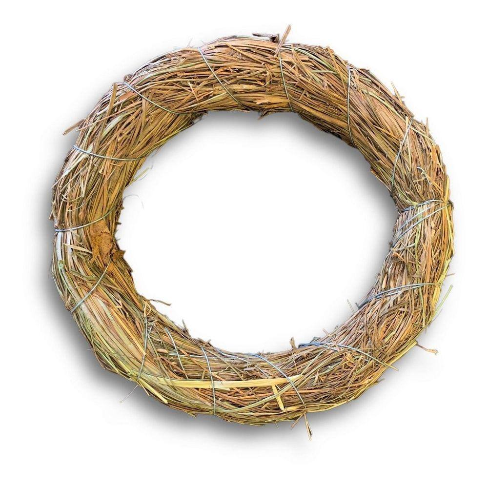 Kit 3 Guirlandas Rafia 20 Cm Palha Crua Para Decorar Pequena Nº2 Natal Páscoa Artesanato