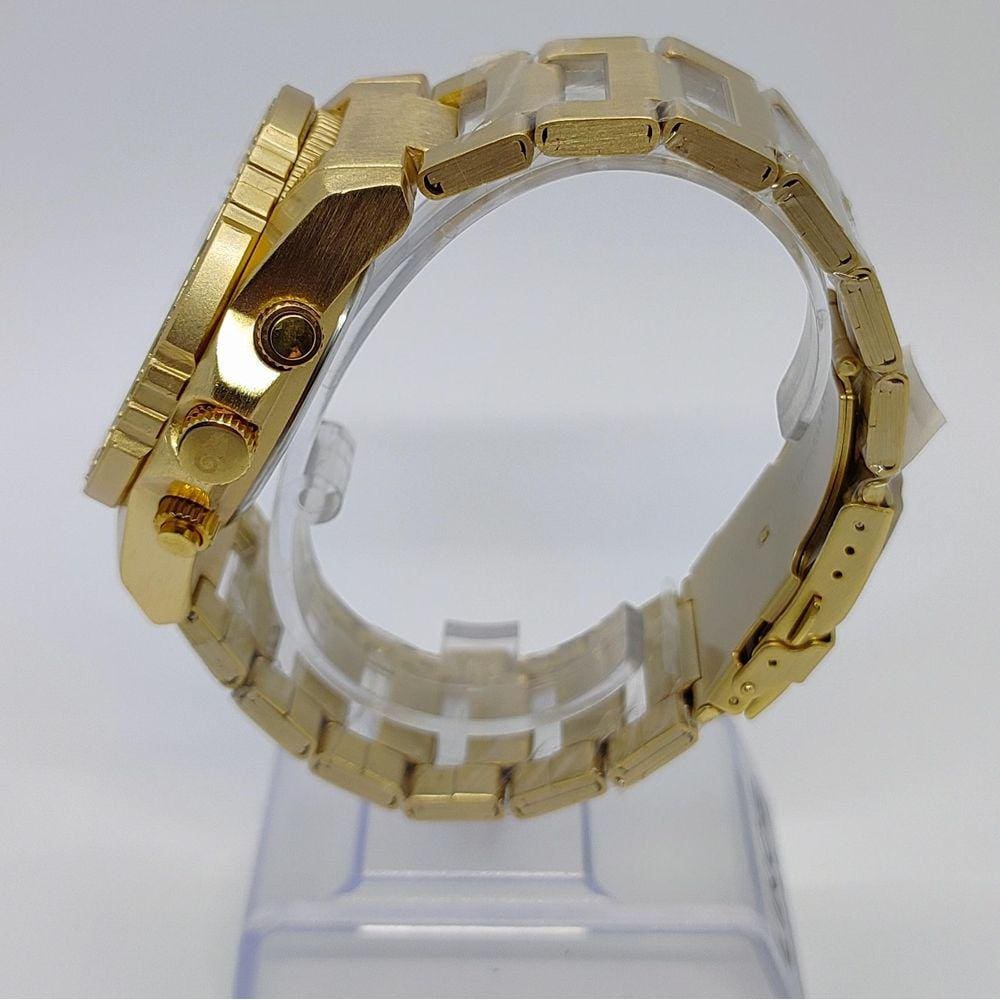 Relógio Atlantis A3228 Dourado Resistente a Água