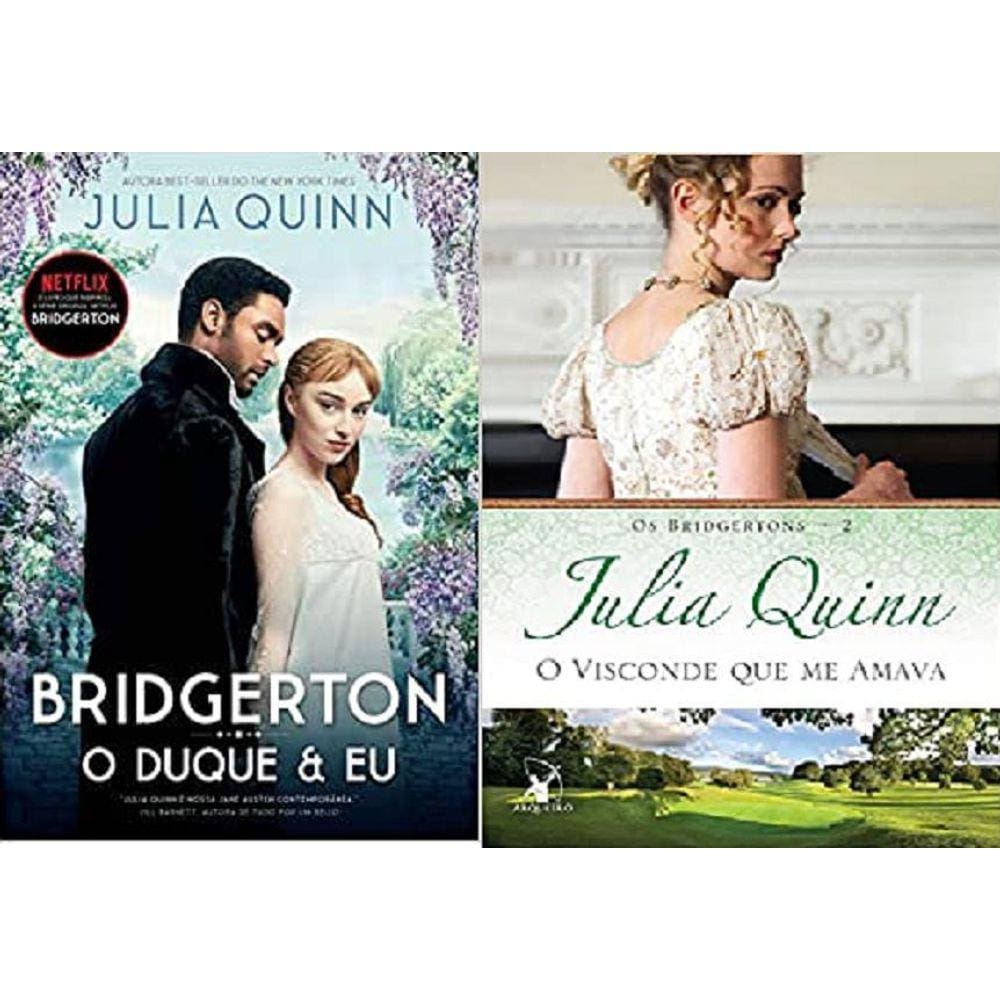 Kit 2 Livros Bridgertons O Duque E Eu + Visconde Me Amava
