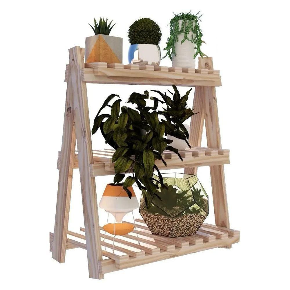 Floreira Vertical Suporte de Jarros Plantas Horta Varanda