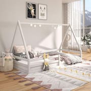 Cama Montessoriana Madeira Maciça Casa Estrado Sila