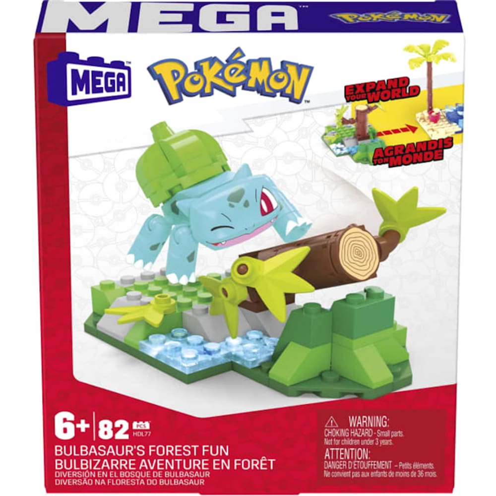 Mattel - Pokemon - Construção de ruínas Pokémon MEGA Construx com