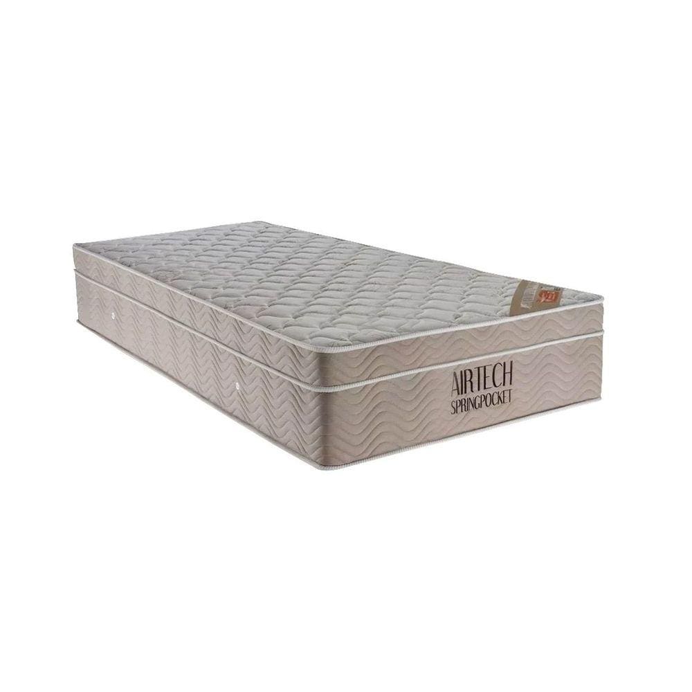 Colchão Solteiro Molas SuperPocket Ensacadas Airtech Spring OrtoPillow (88x188x30) - Ortobom
