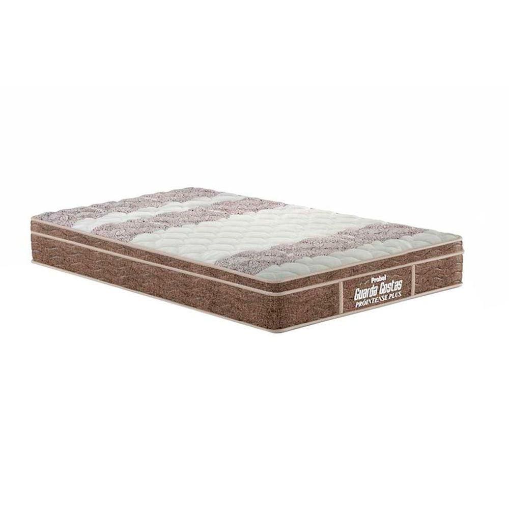 Colchão Solteiro Ortopédico D33 / EP Anatômico Firmepedic Guarda Costas PróIntense Plus Euro Pillow Brown (88x188x24) - Probel