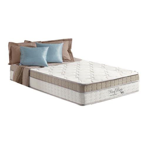 Menor preço em Colchão Solteirão Molas MasterPocket Ensacadas   King Best Euro Pillow Clean (96x203x28) - Anjos
