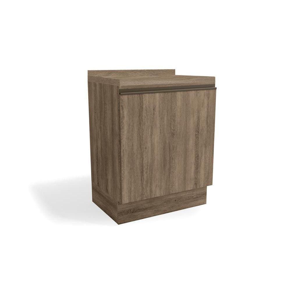 Balcão de Cozinha Modulado  Maxxi G744 2 Portas c/ Tampo Nogal - Kappesberg