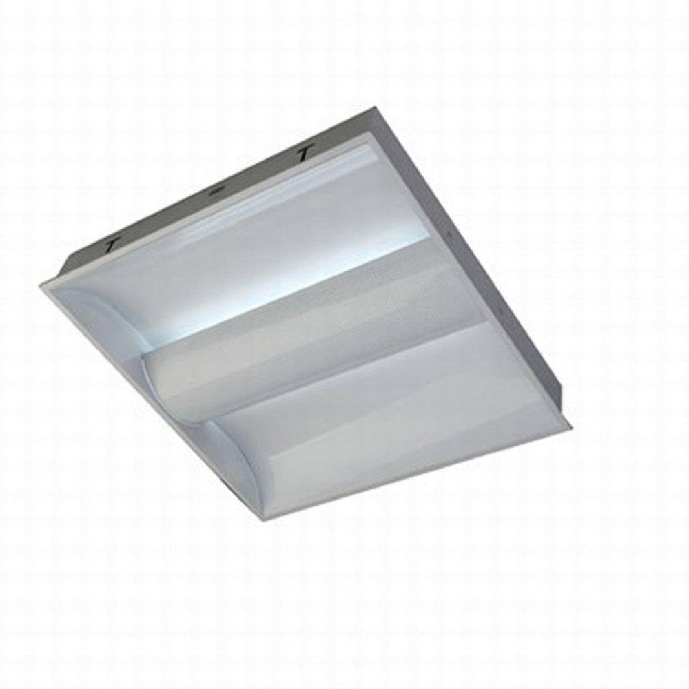 Luminária Comercial de Embutir Quadrada sem Reator Bronzearte - Inclui Lâmpada Branco