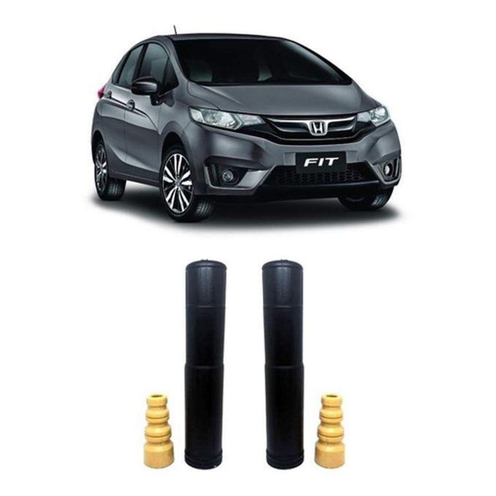 Par Batente Suspensão Traseira Honda Fit 2012 2013 2014 2015