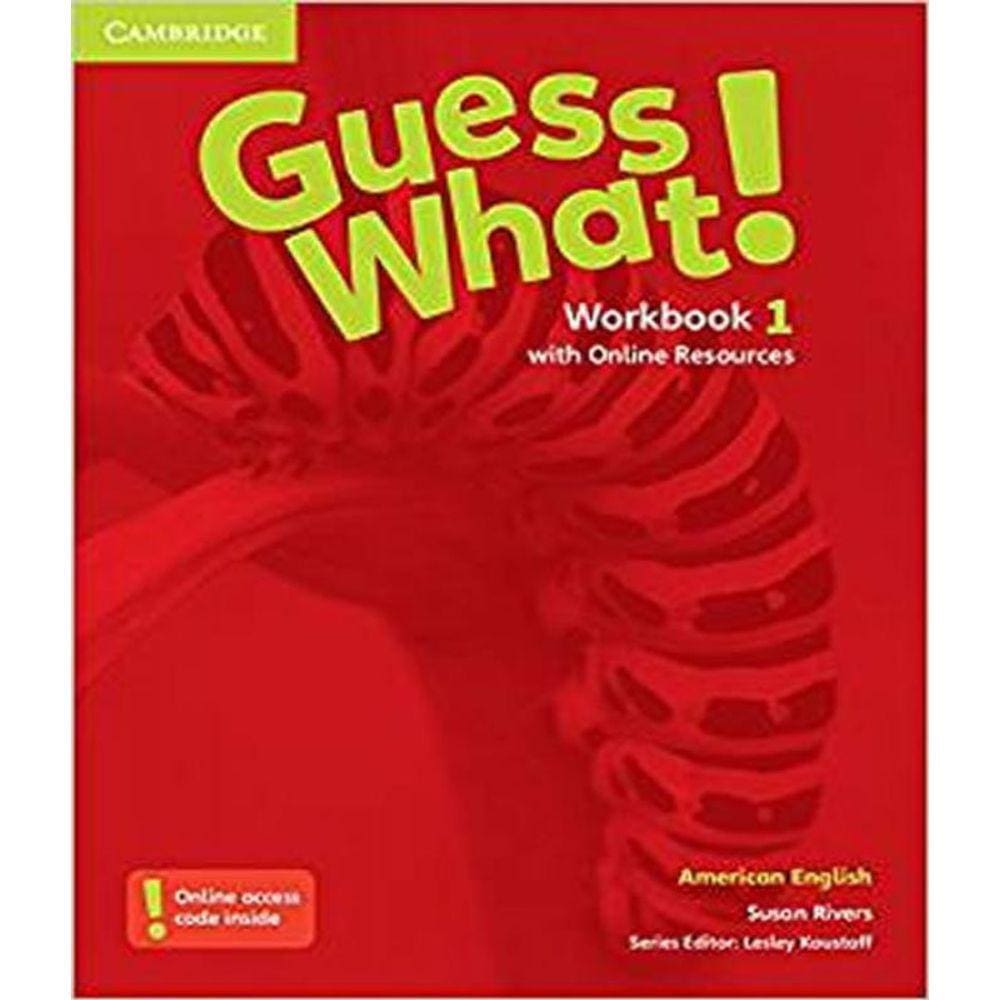 Livro Guess What 1 - Workbook With Online Resource