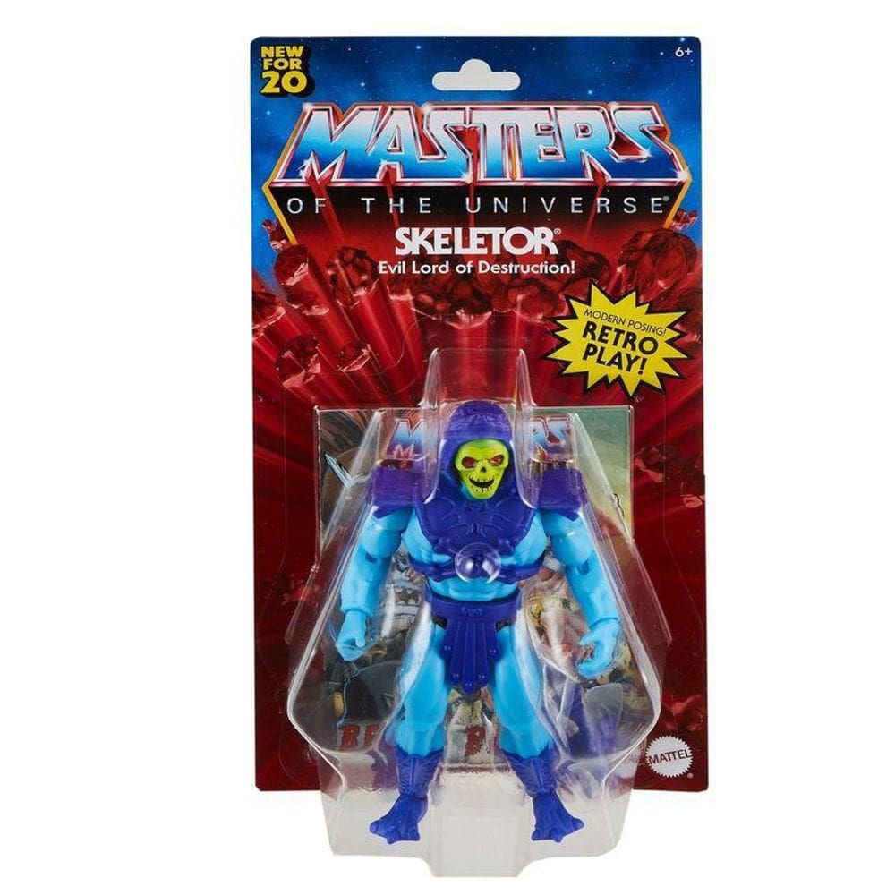 Boneco 15Cm Colecionável Masters Of The Universe Esqueleto