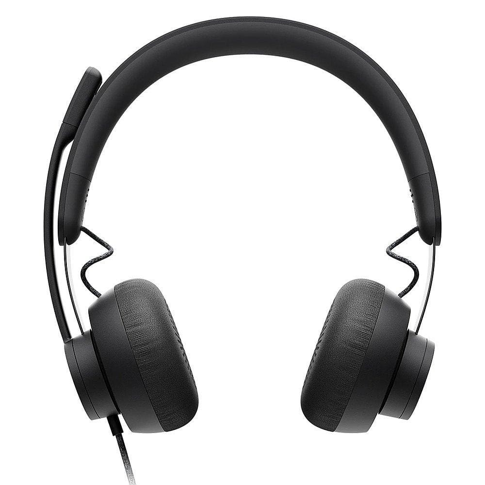 Logitech - Zone Fone de Ouvido com Fio e com Cancelamento de Ruído -Preto-981-000871