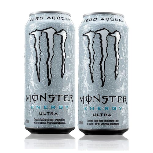 Kit 2 Energético Monster Energy Ultra com 473ml