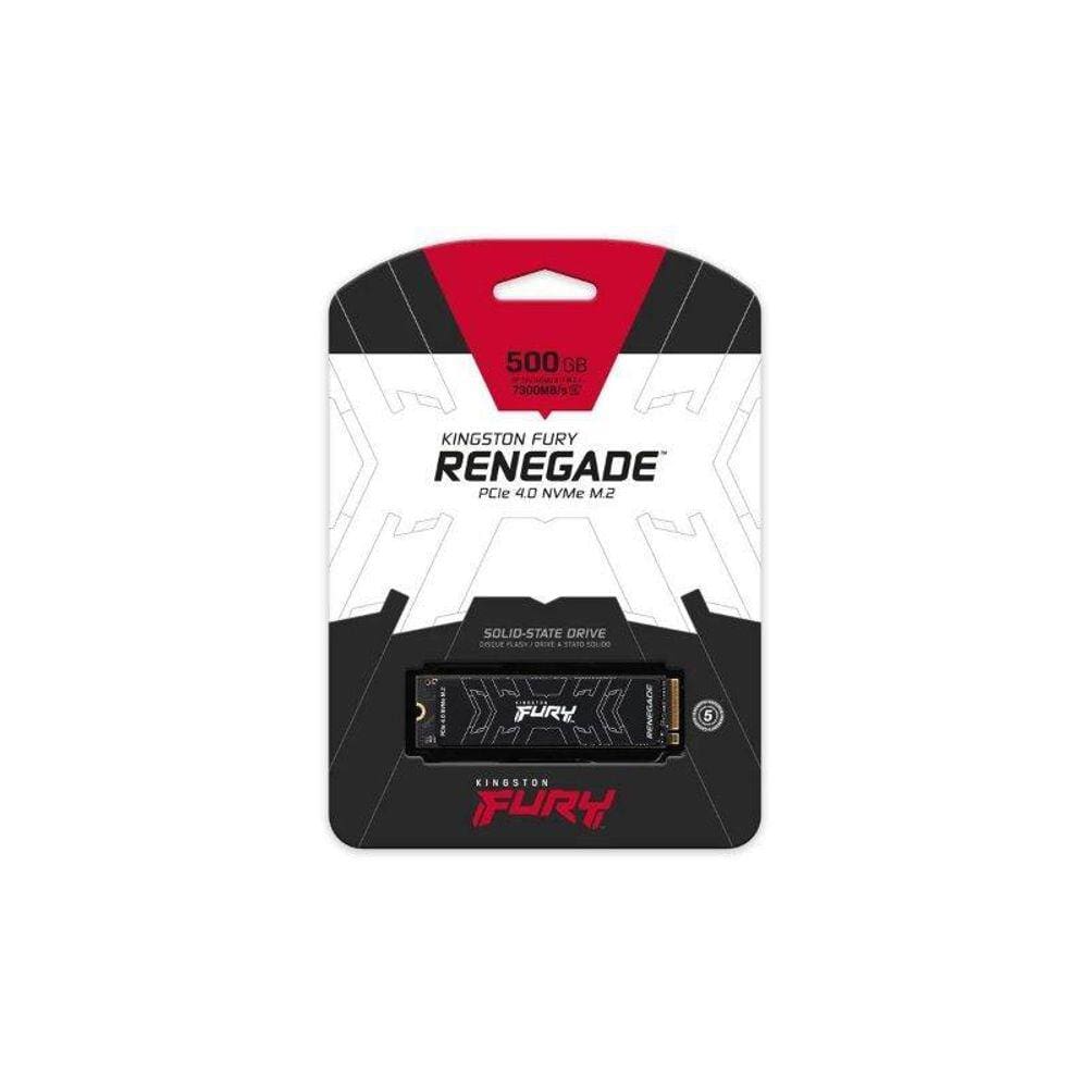 Ssd M.2 Kingston Fury Renegade Gen4 500Gb Pcie 4 7300Mbs