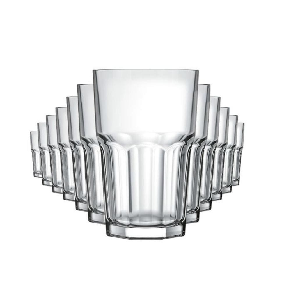 Copo Bristol 410Ml Nadir - 12 Unidades - Transparente