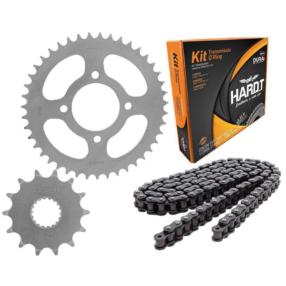 Kit transmissão Hardt Yes 125  Intruder 125 Retentor