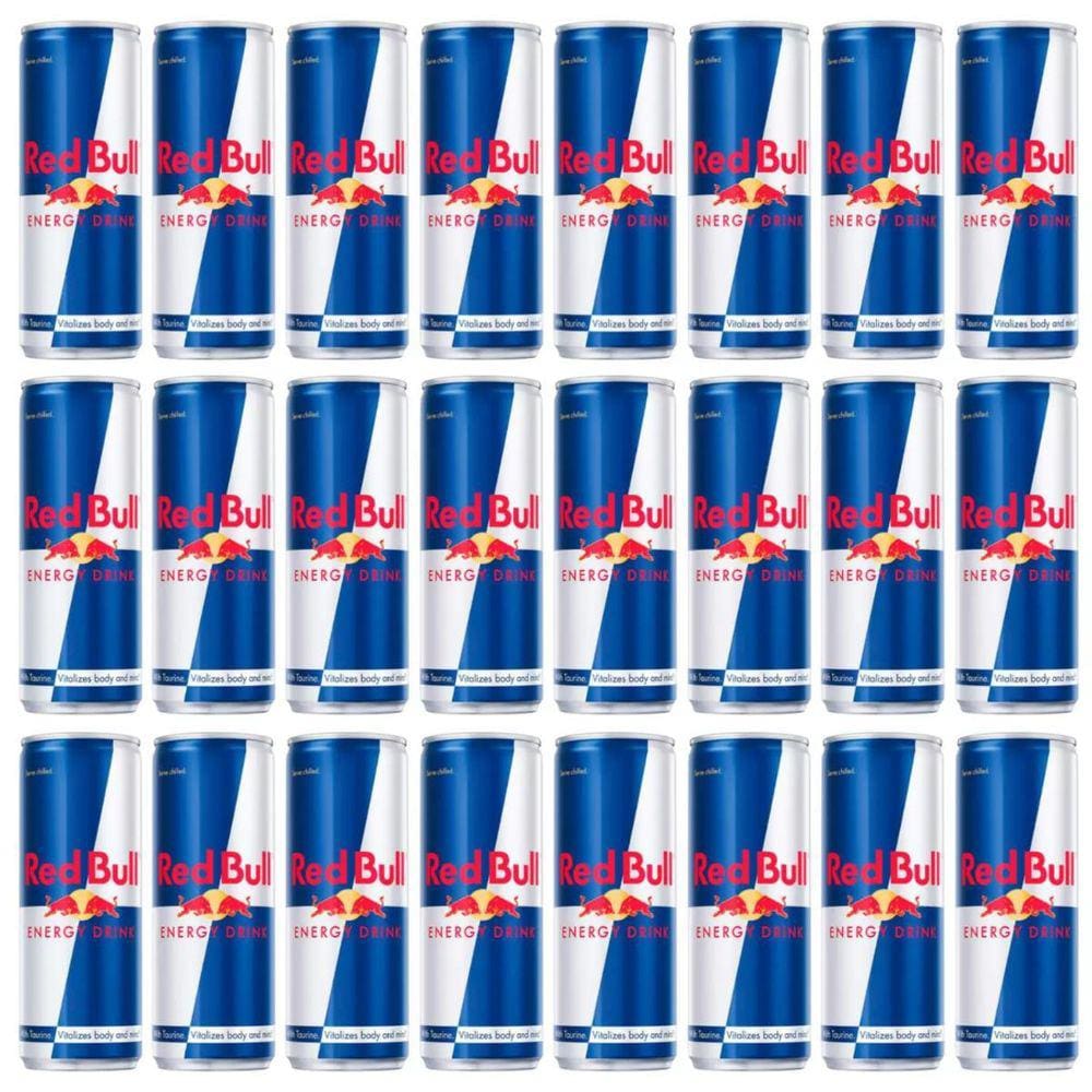 Energético Red Bull Energy Drink Lata 250Ml Caixa Com 24 Und
