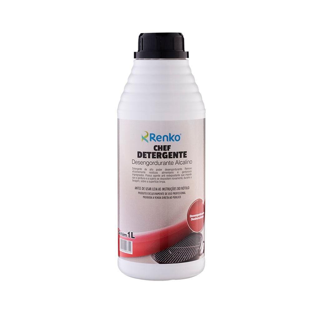Chef Detergente Desengordurante Alcalino Chdd6l 1Litro Renko