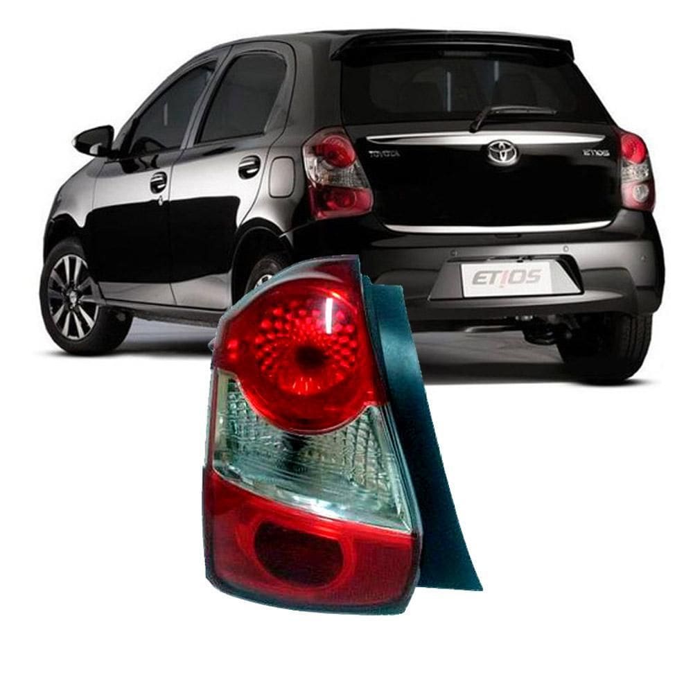Lanterna Tras Etios Hatch 2013/2019 S/Luz Ré Esquerda Fitam