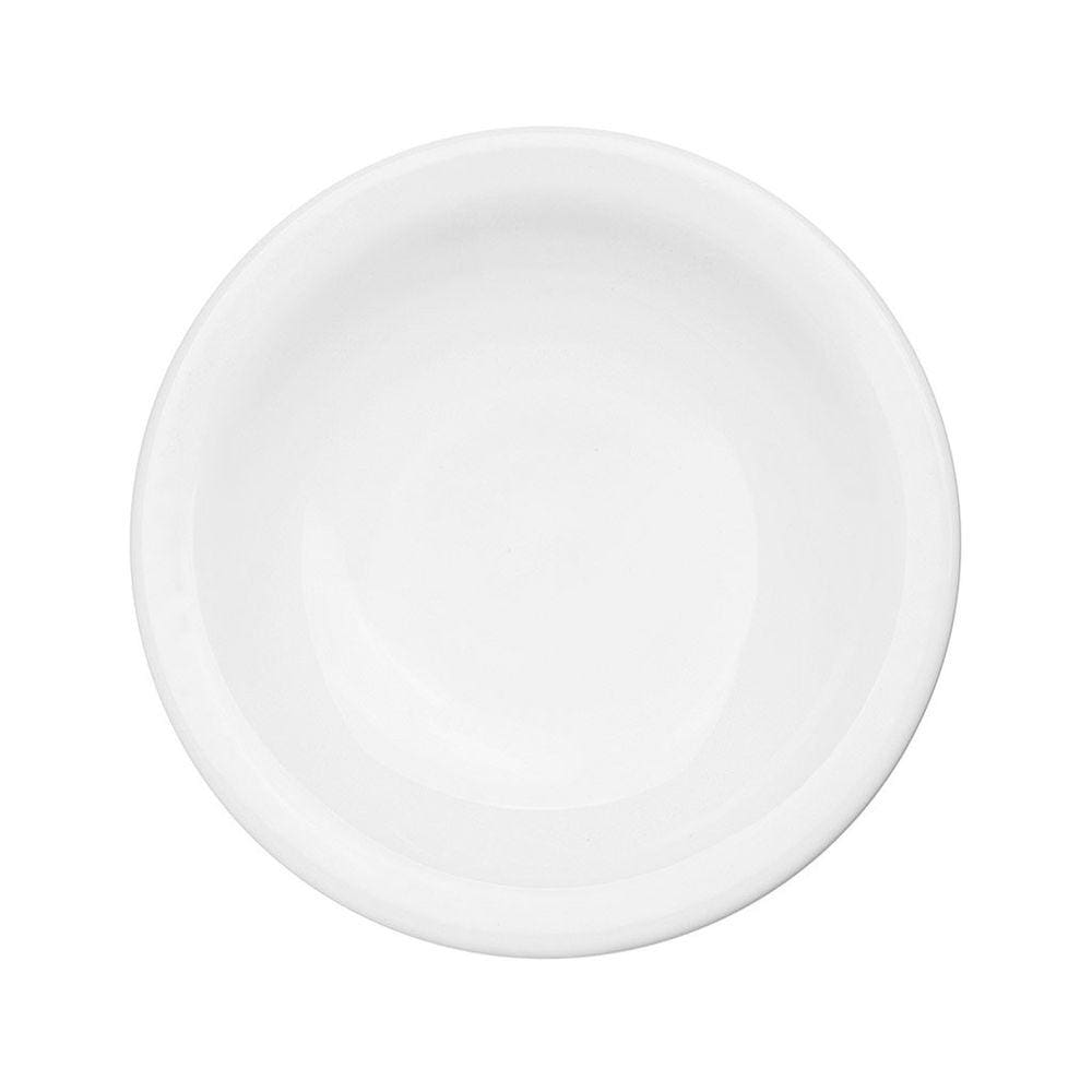 Jogo De Pratos Fundos Em Porcelana Pró Com 6 Peças 23cm Oxford