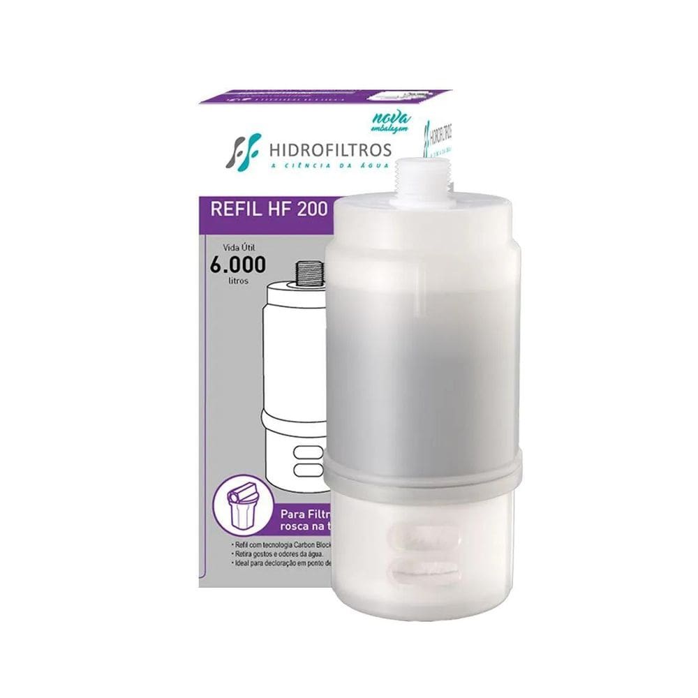 Refil Filtro Hf200 Compatível Com Filtros Aqualar Ap 200