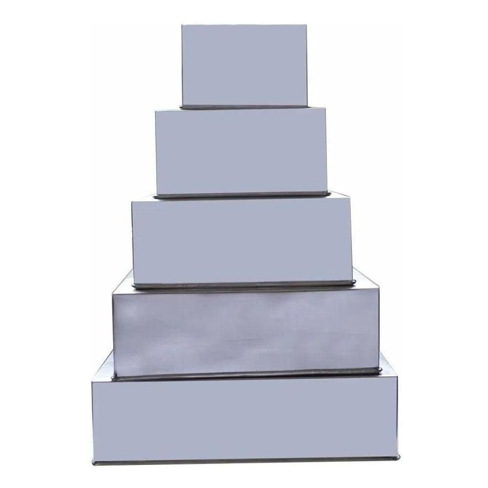 Conjunto Forma Retangular Com 5 Peças