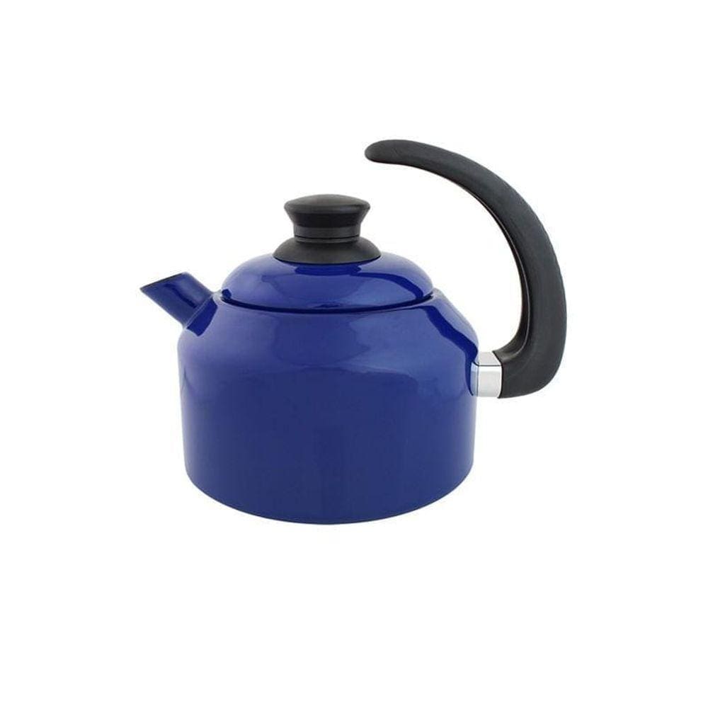 Chaleira Classica Aço E Esmaltada Azul - Agata 1.5 Litros