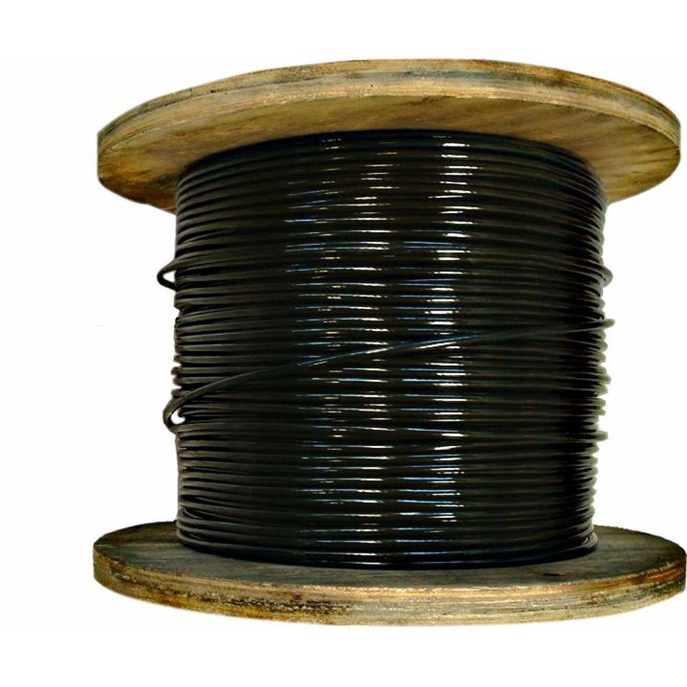 Cabo De Aço Revestido Em Pvc 1/8X4,8Mm Rolo De 50 Metros