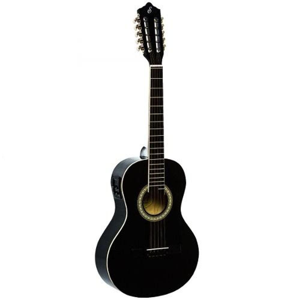 Viola Eletroacustica Preto Vs14Eq Giannini