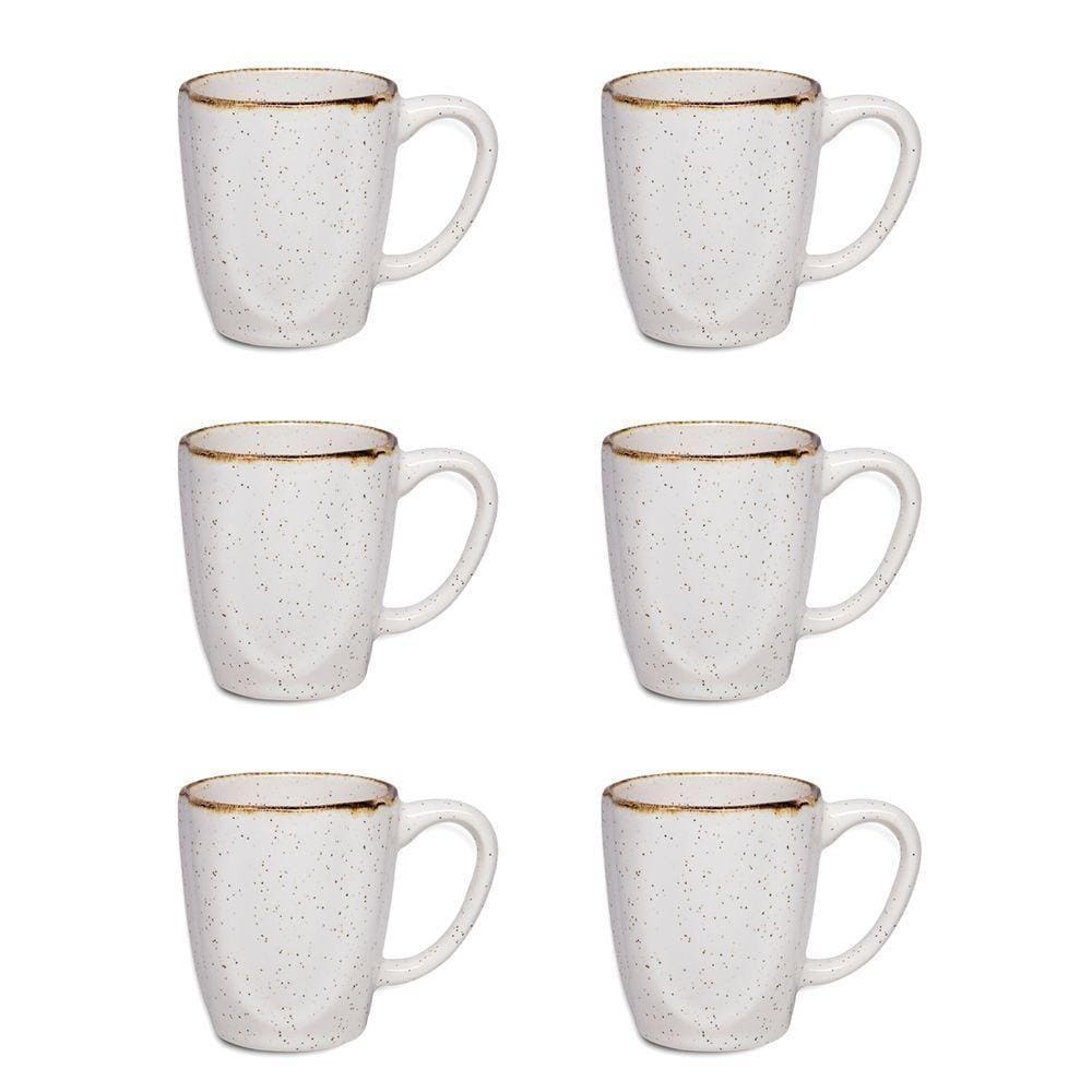 Conjunto 6 Canecas 260Ml Ryo Maresia Pigmentada Oxford