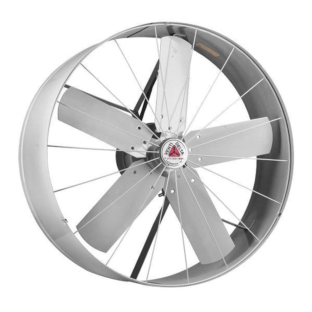 Exaustor Industrial Silencioso 60 Cm Cinza 220 V 1/3 Hp